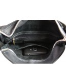 Фотография Мужская черная вертикальная сумка на плечо 713230-SKE