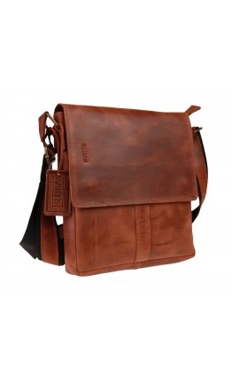 Мужская светло-коричневая кожаная сумка на плечо 714232-SKE