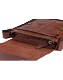 Фотография Мужская светло-коричневая кожаная сумка на плечо 714232-SKE