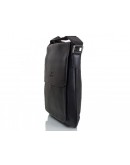 Фотография Удобная черная плечевая мужская сумка 7146-2 black
