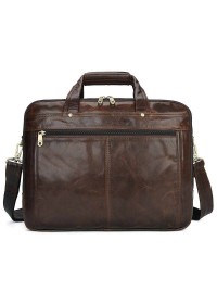 Качественная сумка шикарного коричневого цвета 77146Q