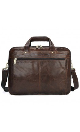 Качественная сумка шикарного коричневого цвета 77146Q