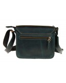 Фотография Маленькая женская кожаная сумка зеленого цвета 71725W-SKE
