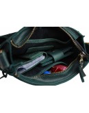 Фотография Маленькая женская кожаная сумка зеленого цвета 71725W-SKE