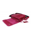 Фотография Маленькая женская кожаная сумка розового цвета 71825W-SKE