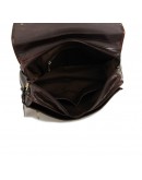 Фотография Мужской кожаный портфель богатого коричневого цвета 77200c