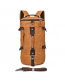Фотография Большая мужская коричневая сумка, рюкзак 72003