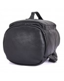 Фотография Черный кожаный мужской рюкзак - сумка 72006a