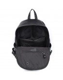 Фотография Черный кожаный рюкзак с портом USB 72018-5A