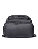 Фотография Черный кожаный рюкзак для мужчин 72030А