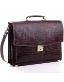 Фотография Мужской кожаный портфель Manufatto 720 коричневый