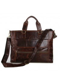 Удобный портфель мужской, сумка из натуральной кожи 77212