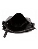 Фотография Черная сумка мужская кожаная планшетка 7228kt