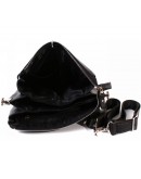 Фотография Вместительная классическая мужская кожаная сумка на плечо 7230