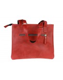 Фотография Женская красная кожаная деловая сумка 7240W-SKE