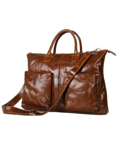 Фотография Стильная и практичная мужская сумка из натуральной кожи 77241B