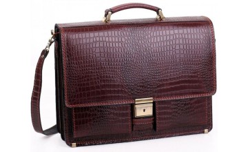Элегантный мужской портфель Manufatto 725 коричневый