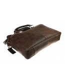 Фотография Мужская кожаная вместительная сумка для ноутбука 726507-SKE