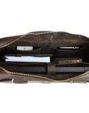 Фотография Мужская кожаная вместительная сумка для ноутбука 726507-SKE