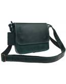 Фотография Зеленая женская небольшая кожаная сумка 72723W-SKE