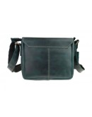 Фотография Зеленая женская небольшая кожаная сумка 72723W-SKE