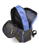 Фотография Мужcкой вместительный рюкзак из кожи и канваса TARWA RKc-7273-3md