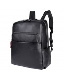 Фотография Кожаный черный качественный рюкзак 72753A