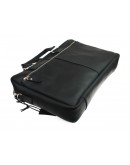Фотография Мужская черная вместительная сумка для ноутбука 727597-SKE