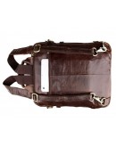 Фотография Стильный и компактный коричневый рюкзак - сумка 77279c