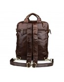Фотография Стильный и компактный коричневый рюкзак - сумка 77279c