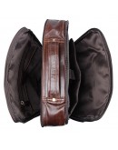 Фотография Коричневый городской кожаный мужской рюкзак 77280C