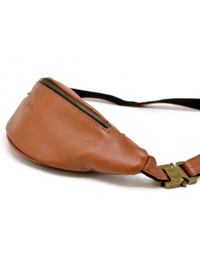 Фотография Винтажная коричневая мужская сумка на пояс Tarwa GB-3035-3md
