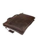 Фотография Вместительная коричневая сумка для документов и ноутбука 729607-SKE