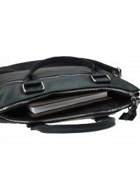 Вместительная черная сумка для документов и ноутбука 730607-SKE