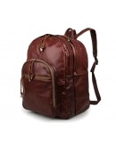 Фотография Вместительный и очень стильный кожаный рюкзак 77309