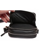Фотография Маленькая черная мужская сумка через плечо 7311kt