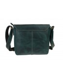Фотография Зеленая небольшая кожаная женская сумка 731251W-SKE