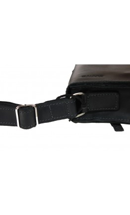 Маленькая женская кожаная сумка черного цвета 73225W-SKE
