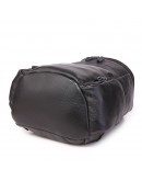 Фотография Черный небольшой кожаный рюкзак 7336A