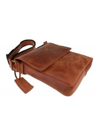 Светло-коричневая кожаная мужская сумка 734103-S1-SKE