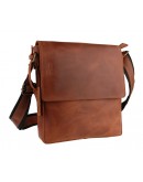 Фотография Светло-коричневая кожаная мужская сумка 734103-S1-SKE
