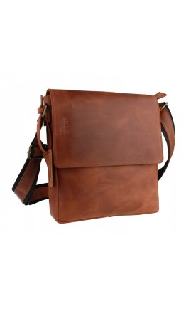 Светло-коричневая кожаная мужская сумка 734103-S1-SKE
