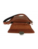 Фотография Светло-коричневая кожаная сумка на плечо 734103S-SKE