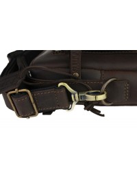 Кожаная коричневая мужская сумка планшет 734105S-SKE