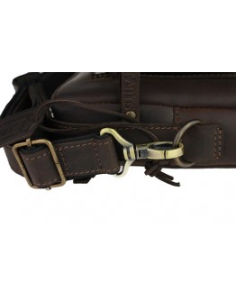Кожаная коричневая мужская сумка планшет 734105S-SKE