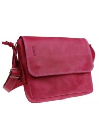 Розовая небольшая кожаная женская сумка 73425W-SKE