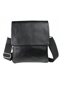 Кожаная черная мужская сумка через плечо 73444S-SKE