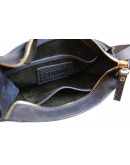 Фотография Маленькая синяя кожаная женская сумка 73525W-SKE