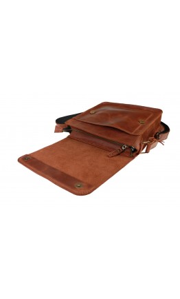 Светло-коричневая удобная женская кожаная сумка 73532W-SKE