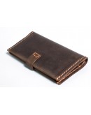 Фотография Мужское коричневое портмоне из винтажной кожи Man 73620-M
